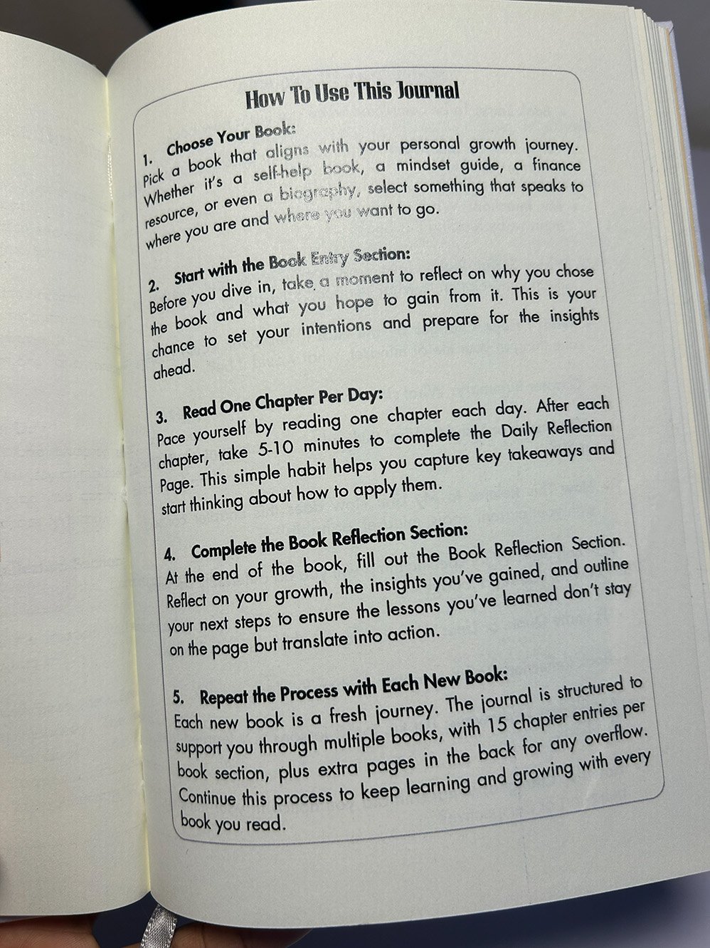 Inside the readers journal 2